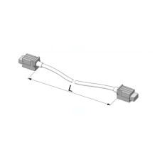 Doppelkabel für SYNCHRO NANO DC, schwarz