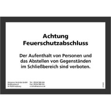 Hinweisschild für Feuer-/Rauchschutztür