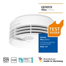 Rauchwarnmelder Genius Plus Edition 2020 inkl. Klebepad