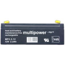 Akku Multipower 12 V/2,3 Ah