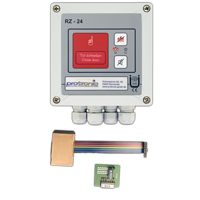 Fire alarm control panel RZ-24 with integrated manual release button