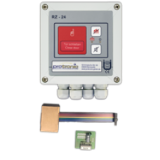 Feststellanlagen-Zentrale RZ-24 neutral, mit integriertem Handtaster und Rückstelladapter