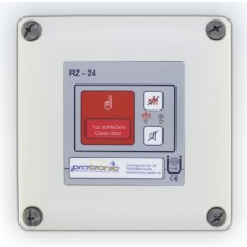 Feststellanlagen-Zentrale RZ-24 con tasto di attivazione manuale integrato