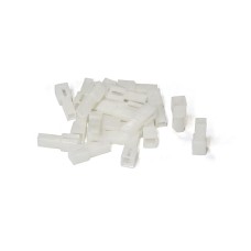 1-pole plastic pin housing, 20 pieces