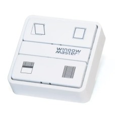 Lüftungstaster WSK 120 0A0B 0C0D, 1 Sonnenschutz(gruppe), 1 Fenster(gruppe)